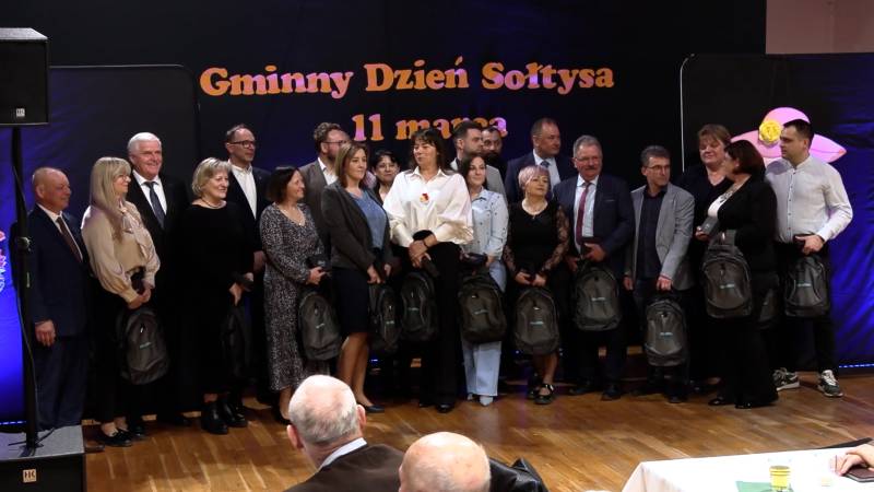 PODZIĘKOWANIA SOŁTYSOM Z GMINY STĘSZEW